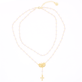 Sacred and Immaculate Hearts Necklace