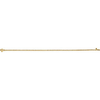 14K Yellow 7/8 CTW Lab-Grown Diamond Line 7 1/4" Bracelet