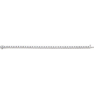 14K White 9 CTW Lab-Grown Diamond Line 7 1/4" Bracelet