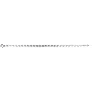 14K White 5 1/2 CTW Lab-Grown Diamond Line 7" Bracelet