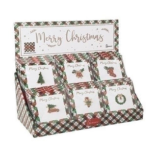 Christmas Pins 18Pcs Assorted Pdq Display