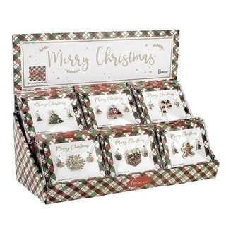 24-Piece Set Christmas Jewelry Set Pdq Display