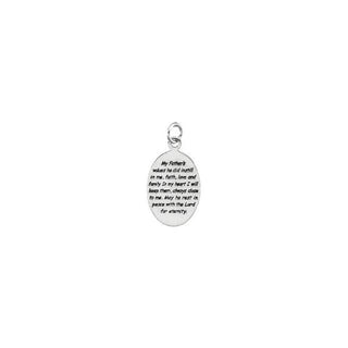 Sterling Silver Loss of a Father Pendant
