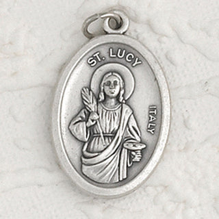 Bulk St Lucy Pray for Us Medals