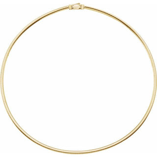 3 mm Reversible Omega Chain