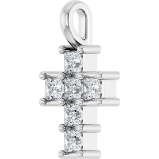Sterling Silver 1/4 CTW Natural Diamond Pendant