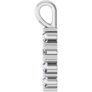 Sterling Silver 1/6 CTW Lab-Grown Diamond Pendant