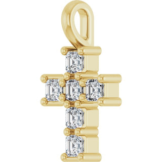 14K Yellow 1/3 CTW Natural Diamond Pendant