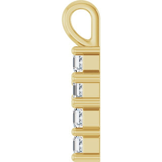 10K Yellow 1/3 CTW Natural Diamond Pendant