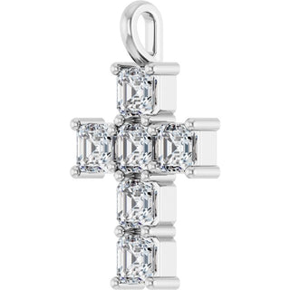 14K White 2 CTW Natural Diamond Pendant