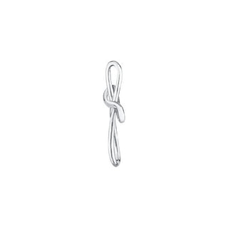 Sterling Silver Infinity-Inspired Cross Pendant
