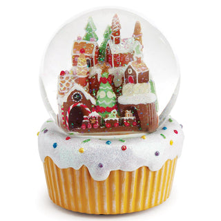 7-Inch Musical Gingerbread Train Rotating Train 120Mm
