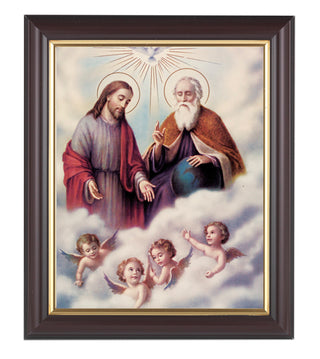 The Trinity In Walnut Frame 10.25X12.25" 8X10 Print