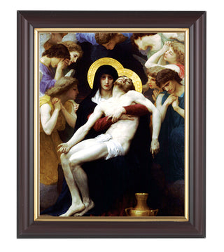 Bouguereau:Pieta Walnut Frame 10.25X12.25" 8X10 Print