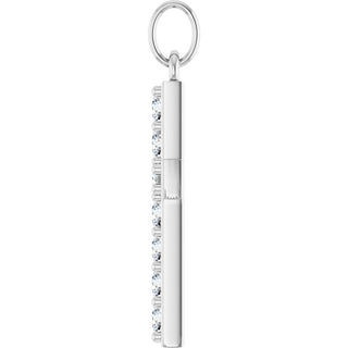 14K White 1/3 CTW Lab-Grown Diamond Cross Pendant 