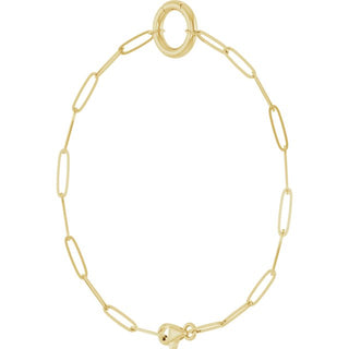 14K Yellow Charm 7" Bracelet