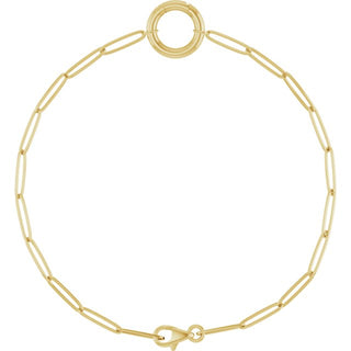 14K Yellow Charm 7" Bracelet