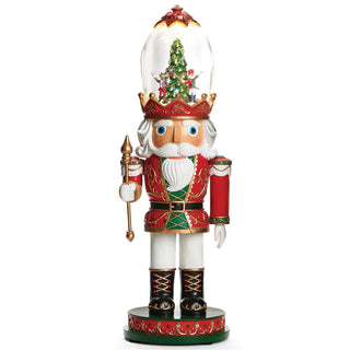 16-Inch Led Musical Hat Scene Nutcracker With Rotation