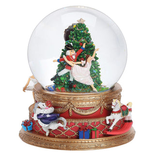 7-Inch Musical Nutcracker Dome Double Rotation - 120Mm