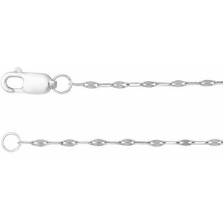 1.5 mm Keyhole Chain