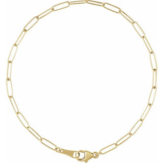 2.4 mm Paperclip-Style Chain