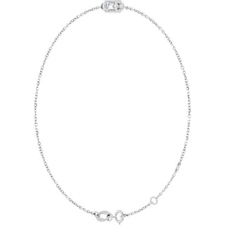 14K White Natural Diamond 6 1/2-7 1/2" Bracelet