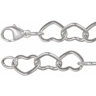 9 mm Heart Chain