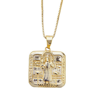22-Inch Gold Benedict Necklace Sterling Silver - +2-Inch Ext - Boxed