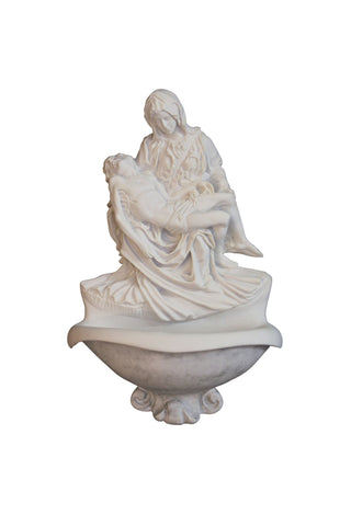 Pieta Font in White 5.75x9"