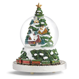 7.25-Inch Musical Dome Village Rotating Base - 100Mm
