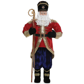 66-Inch Santa Nutcracker Figure