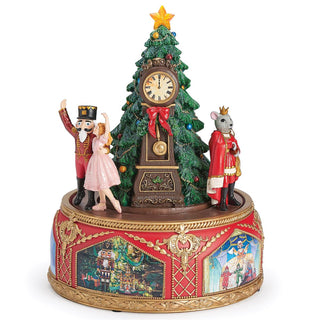 11-Inch Lighted Musical Ballet Rotating Nutcracker Scene