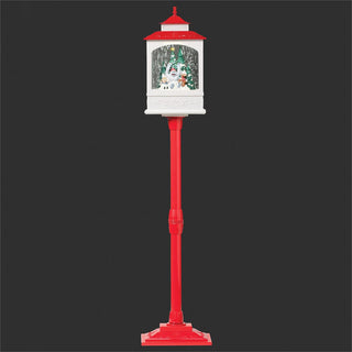 49-Inch Musical Rudolph Snowblow Lamppost
