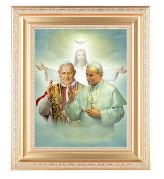 Sts John Xx111 and John Paul 11 10.25X12.25" 8X10 Print