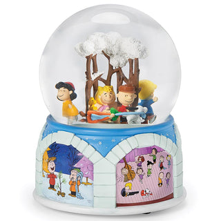 7-Inch Musical Rotate Snoopy Dome 120Mm With Skaters