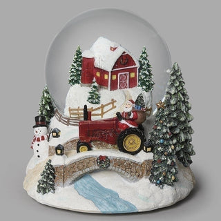 5.5-Inch Musical Dome, Tractor And Barn - 100Mm