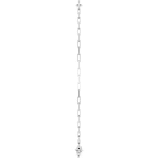 Sterling Silver Engravable Paperclip-Style Link 7" Bracelet