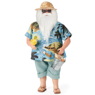 18-Inch Beach Santa Figure