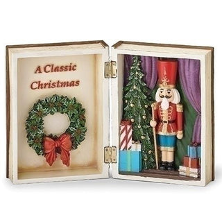 8.25-Inch Nutcracker Book Figure