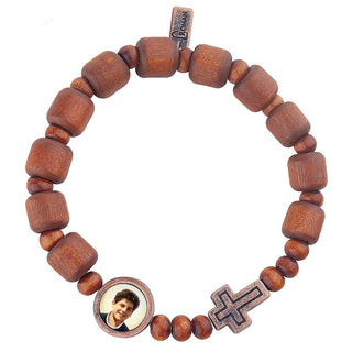 24-Piece Set Saint Acutis Bracelet With Display - 7-Inch