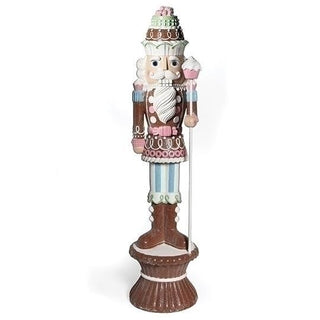 47-Inch Gingerbread Nutcracker Figure