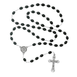 Black Wood Four-Way Rosary