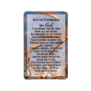 Bulk Act Of Contrition Prayer Card