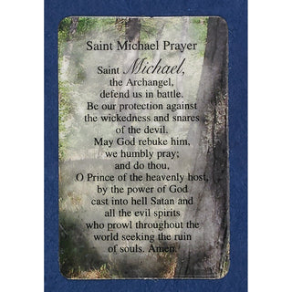 Bulk Saint Michael Prayer Cards