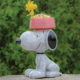 13-Inch Snoopy Bird Feeder Peanuts 2 Pc Set