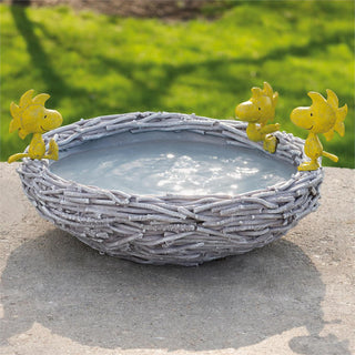 6.25-Inch Peanuts Bird Bath 4 Pc Set