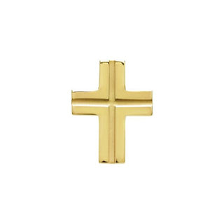 14K Yellow Cross Pendant