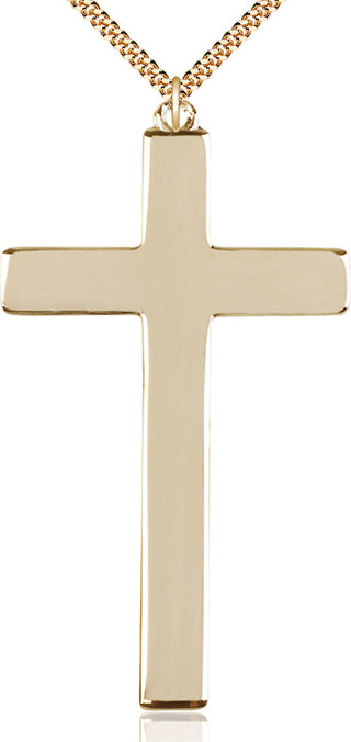 14kt Gold Filled Cross Medal Catholic Jewelry
