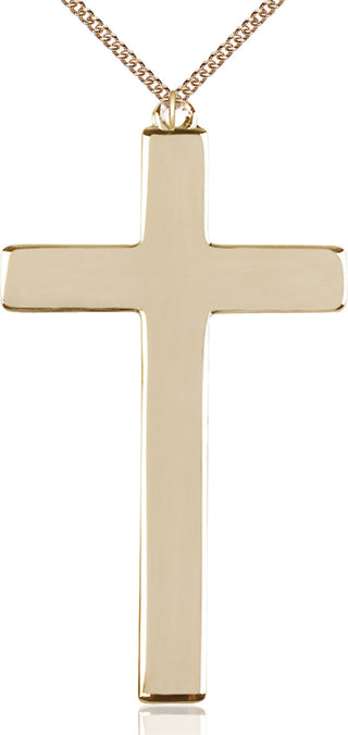 14kt Gold Filled Cross Medal Catholic Jewelry