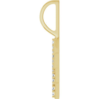14K Yellow 1/6 CTW Natural Diamond Star of David Pendant